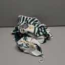 Geyoga 6 Pcs Christmas Kitchen Towels 16 x 24 Inch Vintage Xmas Hand Towels Santa Elk Snowman Decor Candy Dish Towel Absorbent Winter Tea Bedroom Decoration Gifts(Green,Joyous) (Light Color)