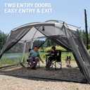 TIMBER RIDGE 15x10 FT Screen House Tent with Netting Mesh Gazebo Dual Doors