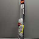 Tressage 1" Ceiling Curtain Rod/Room Divide 28-48 Inch (Black)