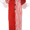 JOYIN 67" Halloween Decorations Outdoor, Scary Animatronics Clown Decor Clearance with LED Eyes and Creepy Sound, Life Size Animated for Haunted House Lawn Yard Patio