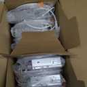 Amico 12 Pack 6 Inch 5CCT Ultra-Thin LED Recessed Ceiling Light with Junction Box, 1050LM Brightness, Dimmable Canless Wafer Downlight, 12W, ETL&FCC (White)