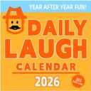 2026 Daily Laughs Calendar: 365 Fresh Jokes with Memo Space on Back  Fun Desk Calendar for Office & Home (DAILY LAUGH)