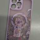 GVIEWIN for iPhone 16 Pro Max Case Compatible with MagSafe, [Military Grade Protection] [Screen Protector] Full Camera Protection Floral Translucent Women Magnetic Phone Case, Floratopia/Colorful