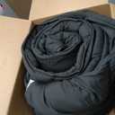 L LOVSOUL Down Alternative Comforter King Size Duvet Insert,All Season Duvet Insert with Corner Tabs,Black Comforter King 106x90Inches