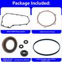 2006-2016 Softail & Dyna Primary Cover Gasket and Seal Kit Compatible with 2007-2016 Harley Davidson Dyna Low Rider Street Bob Wide Glide Super Glide Fat Boy FLSTF Heritage Softail Night Train