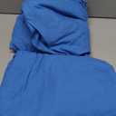 Extra Deep Split King Fitted Sheet - Hotel Luxury Single Fitted Sheet Only - Easily Fits 18 inch to 24 inch Mattress - Ultra Soft, Wrinkle Free w/Extra Deep Pockets - Breathable & Comfy - Royal Blue