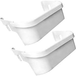 UPGRADED 2 PACK 240351601 Refrigerator Freezer Door Bin Compatible with Frigidaire Kenmore Door Shelf Replace 240351600, 240351607
