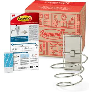 Command Towel Bar with Water Resistant Command Strips