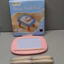 Kikidex Magnetic Drawing Board, Toddler Girl Toys for 1-2 Year Old, Doodle Board Pad Learning and Educational Toys for 1 2 3 Year Old Baby Kids Birthday Gift (Soft Pink)