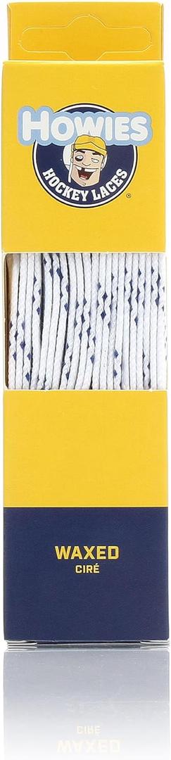 Howies Hockey Skate Laces - Cloth and Waxed Laces for Ice Hockey and Figure Skating