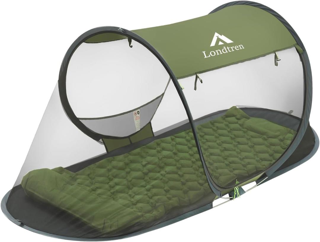 Instant Pop up Screen Tent for Camping Mosquito Netting Tent with Bug Screen Net