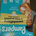Pampers Swaddlers Diapers, Size 0 (up to 10 lbs), 84 Count, Absorbent, Keeps Baby Dry and Comfortable, Skin Safe Disposable Baby Diaper 