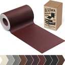 Leather Repair Patch, 4 x 63In Self Adhesive Leather Repair Tape for Furniture, Vinyl Repair Tape for Repairing Vinyl, Couch, Sofa, Car Seats, Car Interior (Wine red)