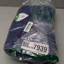 GLAMBURG 100% Cotton 2 Pack Oversized Bath Towel Set 28x55 Inches, Ultra Soft Highly Absorbant Compact Quickdry & Lightweight Large Bath Towels, Ideal for Gym Travel Camp Pool - Navy Blue