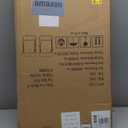 Folding TV Tray Table Set of 2,Dinner Snack Trays Table for Eating on Couch, Portable Metal Dinner Table for Small Sofa Bedside Tables with Light Weight, 15 x 18.9 x 26 in (Smoky Grey, 2PCS)