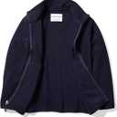 Amazon Essentials Boys and Toddlers' Polar Fleece Full-Zip Mock Jacket, Insulated, Long Sleeve (XL)