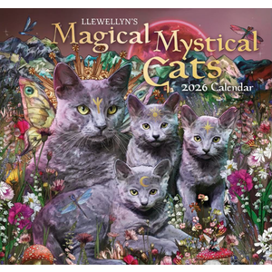 Llewellyn's 2026 Magical Mystical Cats Calendar (Llewellyn's 2026 Calendars, Almanacs & Datebooks, 8)