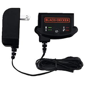 BLACK+DECKER 20V MAX Lithium Battery Charger, Compatible with 12V and 20V Battery, Battery Sold Separately (LCS1620B)