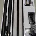 SIBRILLE LED Desk Lamp for Home Office - Dimmable Computer Desk Light with Clamp, Modern Architect Task Lamp with Color Changing, Flexible Desktop Lamp with Gooseneck for Monitor, Double Head, Black