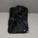 Travel Duffle Bag for Women & Men - Weekender Overnight Bag, Large Carry-On Gym Bag, Sports Duffel, Hospital Bag, Yoga Tote,Work Bag & Trolley Sleeve (Black)