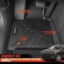 NQOQN Custom Fit Floor Mats for Jeep Cherokee 2019-2023