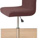 Pub Counter Bar Stool Cover, Brown 40 x16 in