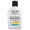 Olay Complete+ Face Moisturizer with Sunscreen SPF 40, For Sensitive Skin, Broad Spectrum Sun Protection, Fragrence-Free - No White Cast on All Tones, Nourishes Moisture Barrier - Ceramides, 6 Oz