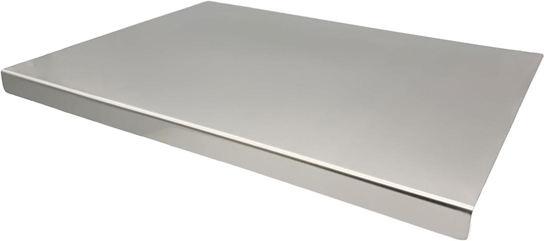 Stainless Steel Cutting Boards for Kitchen,Baking Board,Pastry Board,kneading Panel - Suitable for Cutting Vegetables, Fruits, Meat,bread - Easy To Clean and Store (70x40cm/27.5x15.7in) (27.5"L x 15.7"W)
