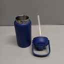 Kerilyn 12oz Kids Water Bottle, Stainless Steel Insulated Water Bottle, Toddler Cup with Straws Leak-Proof, Kids Water Bottles for School Boys Girls, BPA Free, Blue