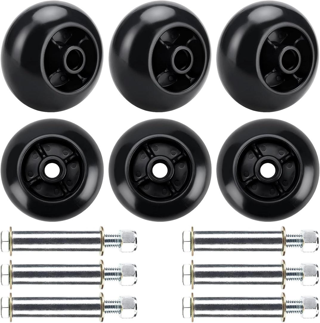 LOCOPOW Deck Wheel and Hardware Kit for riens Mower Tractors 03905900 for Gravely 890018 890100 890101