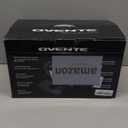 OVENTE Electric Deep Fryer 2 Liter Capacity, 1500 Watt Lid with Viewing Window and Odor Filter, Adjustable Temperature, Removable Frying Basket and Easy to Clean Stainless Steel Body, Silver FDM2201BR