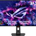 ASUS ROG Strix 32 4K OLED Gaming Monitor (XG32UCWG) - TrueBlack Glossy OLED, Dual Mode (4K@165Hz, FHD@330Hz), 0.03ms, G-SYNC Compatible, Neo Proximity Sensor, USB-C, HDMI 2.1
