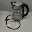 Electric Kettle, Electric Tea Kettle & Water Boiler, With Auto Shut-Off, Boil Dry Protection, High-Safety Strix Thermostat