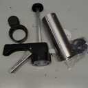 EooUooIP Cookie Press Gun Kit, Spritz Cookie Press, Stainless Steel Cookies Maker with 13 Discs, 8 Piping Tips for DIY Christmas Cookies, Baking and Decorating