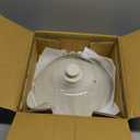 OEC Lighter Weight Tempered Glass Microwave Splatter Cover - 11.5 inch - Heat-Resistant & Impact-Resistant, Reinforced Glass Lid with Vent, Silicone Knob, Dishwasher Safe, 100% Food Grade - BPA Free