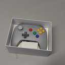 8BitDo 64 2.4G Wireless Controller for Original N64 Console, Analogue 3D, and Windows (Grey)