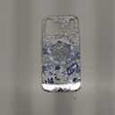 kate spade new york iPhone 17 Pro Max Case - Compatible with MagSafe - Designer Phone Case - Flowerbed Blue Gems