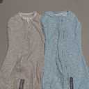 SwaddleMe by Ingenuity Compression Baby Swaddle Pod, Two-Way Zipper for Easy Diaper Changes, Improves Sleep & Calms Startle Reflex, 0-2 Months, 1.0 TOG, 2-Pack - Dino Jam