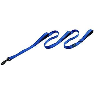 Max and Neo Triple Handle Traffic Dog Leash - Reflective, Donates to Dog Rescue (Blue) 5Ft