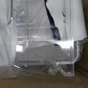 2 Pack 2-Tier Bathroom Under Sink Organizers and Storage - Clear Stackable Containers for Kitchen, Pantry, Vanity, Medicine Cabinet, Makeup, and Counter with Pull-Out Track