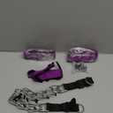 Prong Training Collar with Comfort Tips and Quick Release Snap Buckle - Dog Choke Pinch Collar with Nylon Cover - Classic Collar and Leash for Small to Large Dogs (Large, 3.5mm, 17-21'' Neck, Purple)