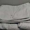 Gray Paisley Quilt Set King Size Boho Bedspread Coverlet Set 3 Pieces, Soft Lightweight Microfiber Vintage Dark Grey Paisley Floral Pattern Bedding for All Season, 110''x90''