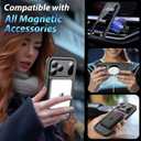 SPORTLINK for iPhone 17 Pro Case - IP68 Waterproof Military Protective Full Body Heavy Duty Shockproof 360 Sealed Dustproof with Camera Screen Protector Phone Cover for iPhone 17 Pro 6.3" M/Black
