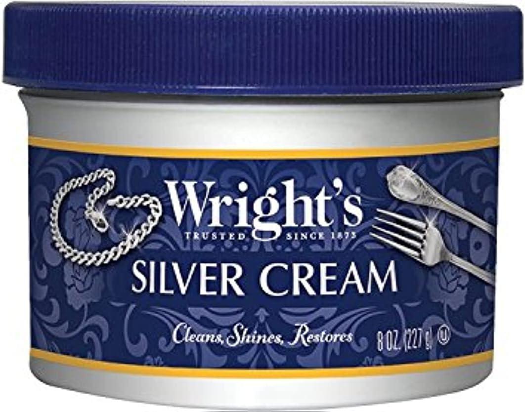 Wright's Silver Cleaner and Polish Cream - 8 Ounce - Ammonia Free - Gently Clean and Remove Tarnish Without Scratching