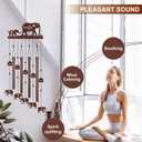 Elephant Wind Chimes for Outside,Memorial Wind Chimes Gifts for Women and Grandma,Patio Garden Decor,Windchime in Loving Memory Outdoor Decoration for Yard, Patio, Porch, Lawn, Landscape