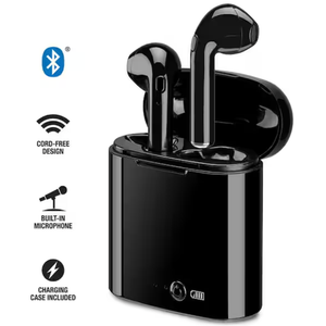 iLive True Wireless Bluetooth Earbuds in Black