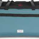 Vincita Caddy Pet Basket for Brompton Bike – Secure Aluminum Frame Dog & Cat Carrier – Breathable Mesh Top, Internal Safety Leash & Washable Liner – Fits Front Carrier Block. (Blue)