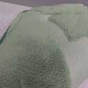 Arenarug Sage Green Monstera 8x10 Area Rugs High-Low Plush Pile Washable