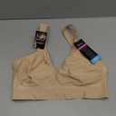 Bali Women's Wireless Bra, Comfort Revolution Seamless T-Shirt Bra, ComfortFlex Fit, Moisture-Wicking (Medium, Nude)