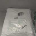 NICETOWN 100% Blackout Curtain Panels, Rod Pocket Window Curtains with Black Liner for Nursery, 84 inches Drop Cold and Full Light Blocking Draperies (White, 2 Pieces, 52 inches Wide Each Panel)